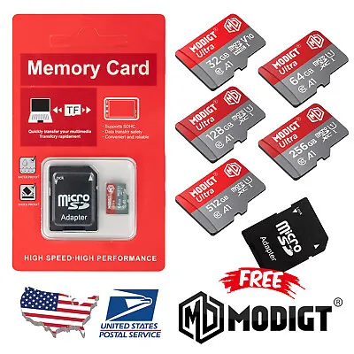 Micro SD Card Memory 32GB 64GB 128GB 256GB 512GB Lot Extreme Ultra US • $178.49