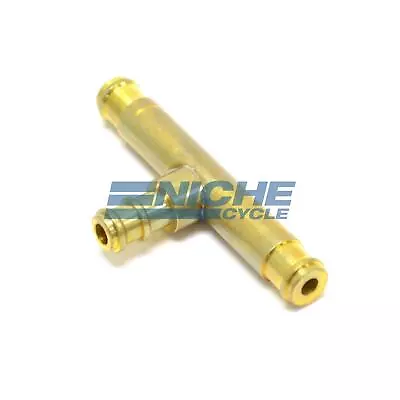 Mikuni BS34 Yamaha XS650 Carburetor Brass T Fuel Supply Fitting • $12.45