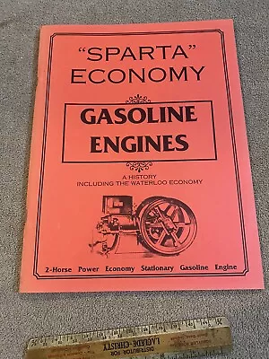 Sparta Economy By Glenn Karch Hit Miss Old Engine Book • $40