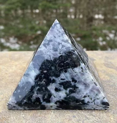 Mystic Merlinite Indigo Gabbro Pyramid 3 1/4  Intuition Magic 29358E • $34.75