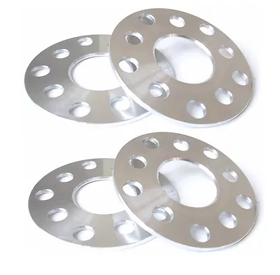 4pc | 5mm Hubcentric Flat Wheel Spacers | 5x100 & 5x112 | CB 57.1mm Audi VW • $29.99