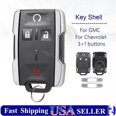 For 2014 2015 2016 2017 2018 Chevy Silverado Remote Key Fob Case Shell Cover • $9.89