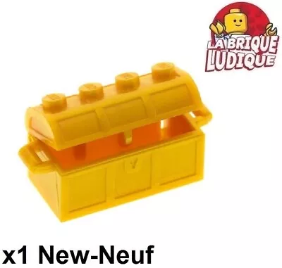 LEGO 1x Container Boot Treasure Chest Pirate Gold/Pearl Gold 4738ac01 New • $3.63
