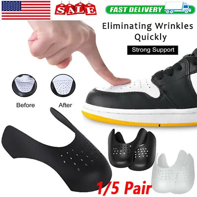 5 Pairs Shoe Protector Anti Crease Force Fields Cover Toe Cap Creasing Decreaser • $7.50