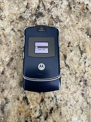 Motorola RAZR V3 - Blue (AT&T) Cellular Phone • $15