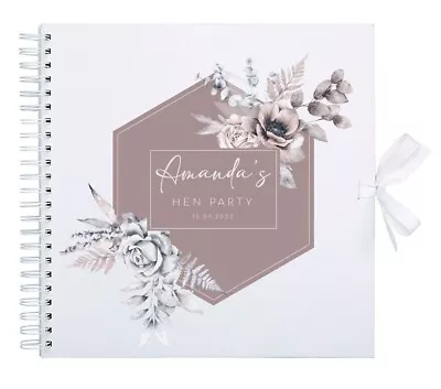 £15.99 • Buy Personalised Hen Party Scrapbook Photo Album, Hen Party, Friend Gift