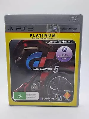 Gran Turismo 5 PS3 PlayStation 3 Car Racing Complete With Manual PAL • $11.50