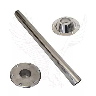 £29.50 • Buy Campervan Chrome Island Table Leg - Full Kit