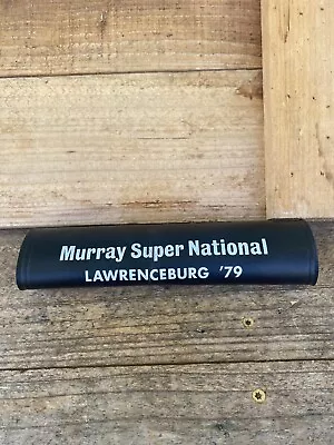 NOS 1979 Murray BMX MX Super National Bar Pad Cover-Lawrenceburg Old School Race • $40