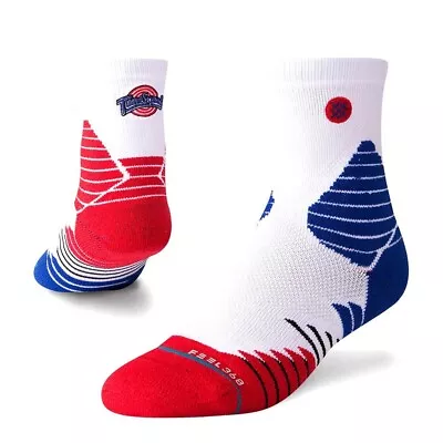 Space Jam Tune Squad Stance Socks Red White Blue 359 Michael Jordan • $20