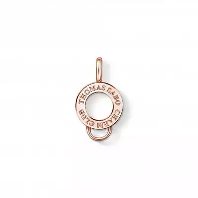 Thomas Sabo Silver Rose Gold Plated Charm Carrier X0242-415-12 • £12.35