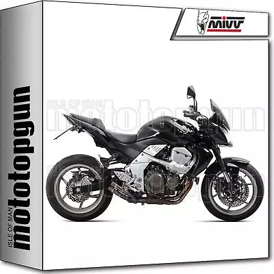 MIVV K.018.SDG Exhaust Race Double Gun Full Titanium Kawasaki Z 750 Z750 2013 13 • $210.07