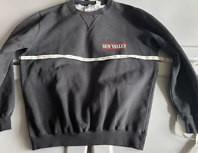 Vintage Sun Valley Gear For Sports Gray Grey Sweatshirt Small Rare • $44.99