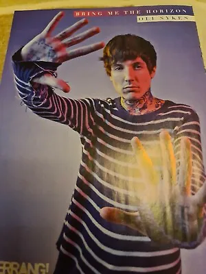 Oli Sykes Bring Me The Horizon Poster Kerrang  Magazine • £6.49