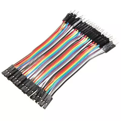 40pcs Connecting Cable Color Breadboard Jumper Wires For Arduino Breadboard • $7.30