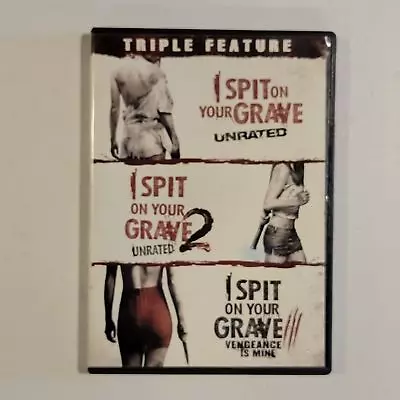 I Spit On Your Grave 1 + 2 + 3 DVD 2013-16 UNRATED TRIPLE FEATURE HORROR TRILOGY • $16.99