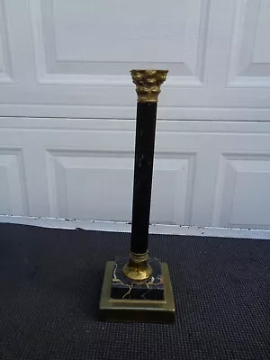 Marble Base Candle Stick Candle Holder 13.5  • $12.50