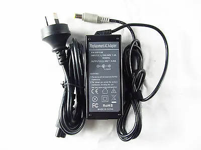 65W AC ADAPTER FOR IBM Lenovo Thinkpad X100e X200 X201 LAPTOP CHARGER T400 R60 • $23.79