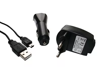 Data Cable USB Car Charger For MIO Moov Spirit V505 TV Navigation • £12.08