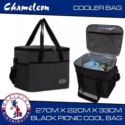 Large Picnic Cooler Bag Insulated Lunch Bag Cooling Bag • £12.75