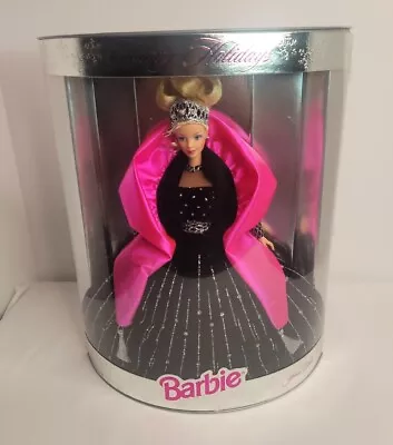 Vintage Mattel 1998 Happy Holidays Barbie Fashion Doll NEW BOX HAS FLAWS  • $19.99