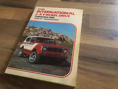  INTERNATIONAL SCOUT WAGONS PICKUPS Service Scout Manual_2 & 4 X 4_thru 1980 • $73.03