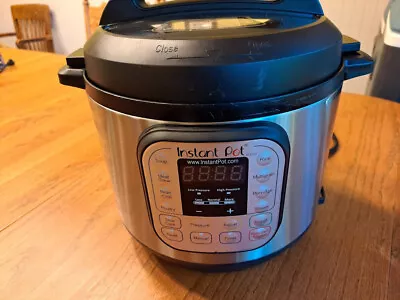 Insta Pot Duo 60 V2 6 Quart Multi-Use Pressure Cooker Programmable Multi Use  • $45.82