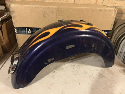 $323.48 • Buy 06-17 Harley Davidson Dyna Super Glide FXD Full Rear Fender OEM Fxdl Fxdx Fxdc