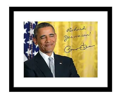 Barack Obama 8x10 Signed Photo Print Autographed YOUR Name Customized • $11.99