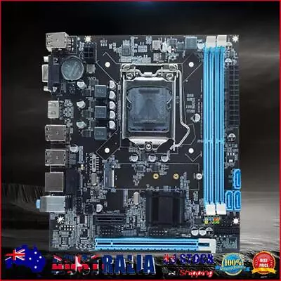 H61 Computer MainBoard LGA1155 Socket I3/I5/I7 CPU Desktops MainBoard For Office • $40.99