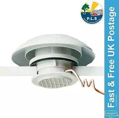 Comet 12v Mushroom Roof Air Vent Electric Fan Ventilator Caravan Motorhome Boat • £34.95