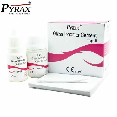 5X Permanent Glass Ionomer Dental Cement Crown Bridge Fixing Free Shipping • $101.78