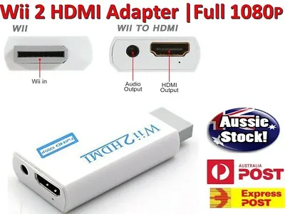 1080p HDMI To RCA Composite AV CVBS 3RCA Video Cable Converter Composite AU • $8.77