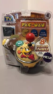 PAC-MAN Pacman Arcade Gold Edition 8 Video Games  New And Sealed • $10