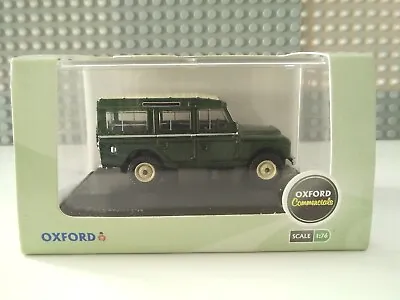 Land Rover Series 2 Station Wagon - Green Model Cars Oxford Diecast MIB • £6.99