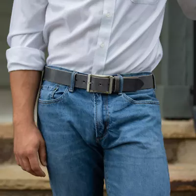 Nickel Free Titanium Work Belt (Distressed Gray) By Nickel Smart® • $120