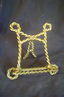 Brass Rope Design Easel • $8