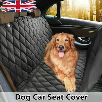 Dog Car Seats Cover Pet Safety Protector Mat Rear Back Seat Hammock Mat Cushion • £13.99