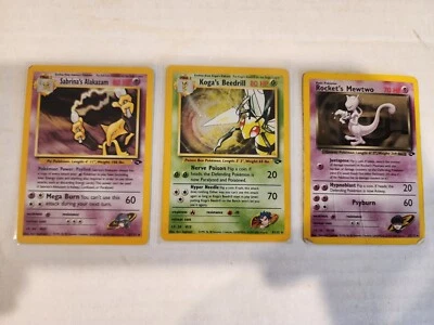 $46.75 • Buy 82 Pokemon Gym Challenge Card Lot- 1st Edition, Holo Rare, Promo Brock's Vulpix!