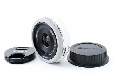 Canon EF 40mm F/2.8 STM Lens White [Exellent From Japan [jkh] • $288.95