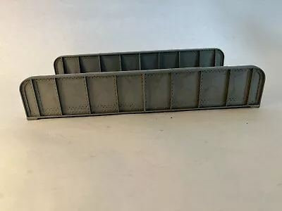 COLBER Postwar Plastic Gray Grider Toy Train Bridge - O Gauge • $8.99