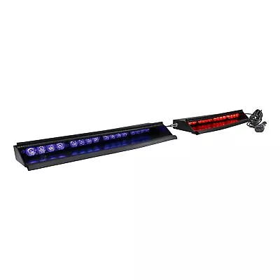 SolarBlast 48W BLUE RED LED Strobe Visor Light Bar [48 Flash Modes] [Plug-N-P... • $152.90