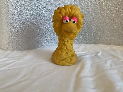 Vintage Sesame Street Yellow Big Bird Finger Puppet Toys 3” • $3.75