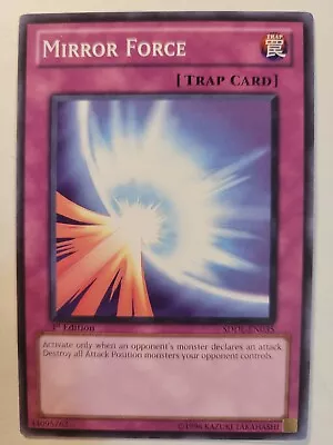 Mirror Force - SDDL-EN035 - Common - 1st Edition LP Yugioh • $2.93