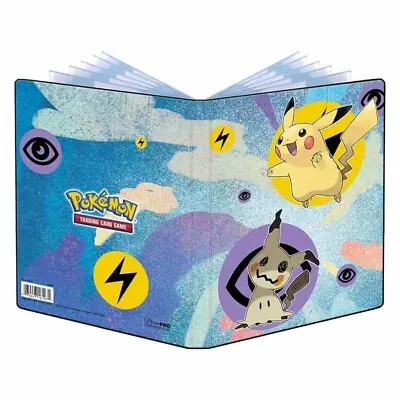 $14.95 • Buy Pokemon Pikachu Mimikyu 4 Pocket Portfolio Binder Holds 40-80 Cards Ultra Pro
