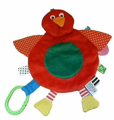 Galt Red Parrot Comforter Teether Toy • £5