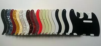 £29.99 • Buy LEFT HAND Telecaster 5 Hole Pickguard For 52 Tele US/MiM/MiJ/Blank, Many Colours