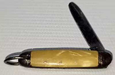 VTG Miniature Pocket Knife Mother Of Pearl 1 1/2  Novelty • $17.95