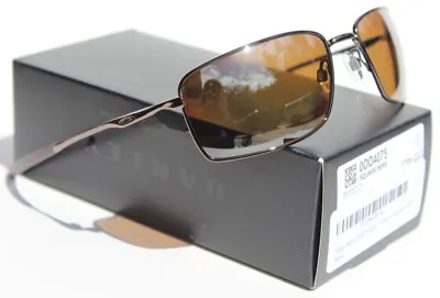 Oakley Oo4075-06 Square Wire Tungsten Iridium Polarized Sunglasses Gunmetal New • $141.99