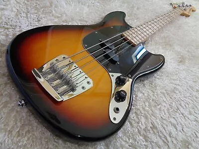 RARE 2013 Fender Squier Vintage Modified Mustang Bass 3-Tone Sunburst. • $649.99